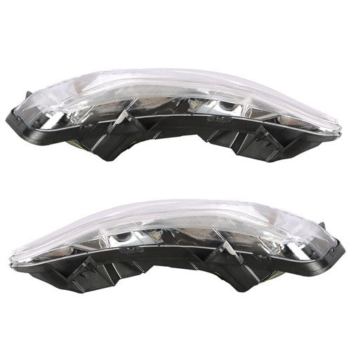 Front Fog Lights For Chevy Malibu 2019-2022 Turn Signal Lights W/LED DRL RH+LH
