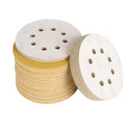 100 Pack 5 Inch 8-Hole 100 Grit Hook-and-Loop Sanding Disc Sander Paper
