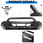 Steel Front Stubby Bumper Guard Bull Bar for Toyota Tacoma 2016-2023