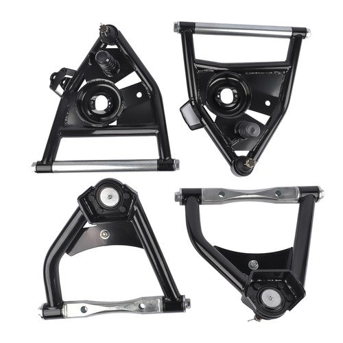 FOR 1973-1987 C10 CHEVROLET GMC TUBULAR CONTROL ARMS SET OF 4 UPPER AND LOWER