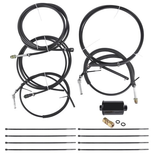 Fuel Lines Pump To Motor FL-GM43C-V For Chevy GMC C1500 K1500 Suburban 1998-1999
