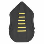 Black Yellow Ribs PVC Multi Grip Seat Cover for Suzuki Z400 LTZ 400 2003 2009