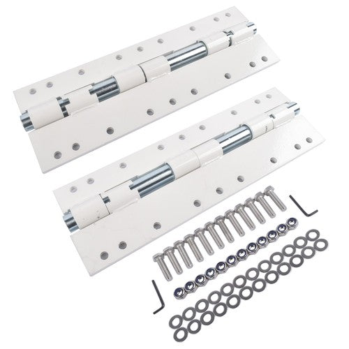 2x 55721 Swing Away Bracket White Alloy Steel Powder-Coated for Electric Jacks