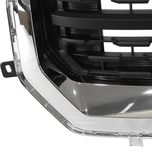 84818781 Front Upper Grille Chrome Black for 2020-2023 for GMC Acadia