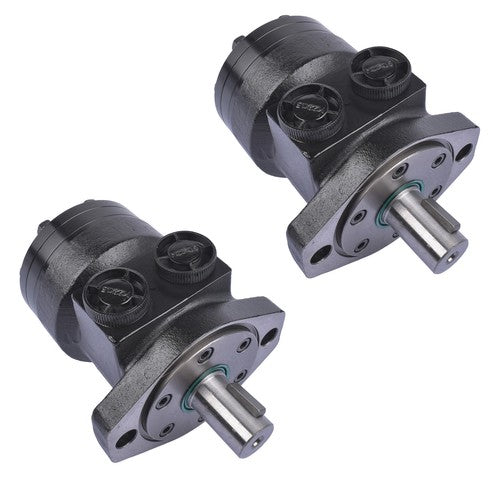 2x 1" Shaft Hydraulic Motors 2 Bolt Mount for Char-Lynn Eaton H Series 101-1701