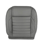 Left Driver Bottom Leather Seat Cover Gray for 2010 2014 for Ford Mustang GT
