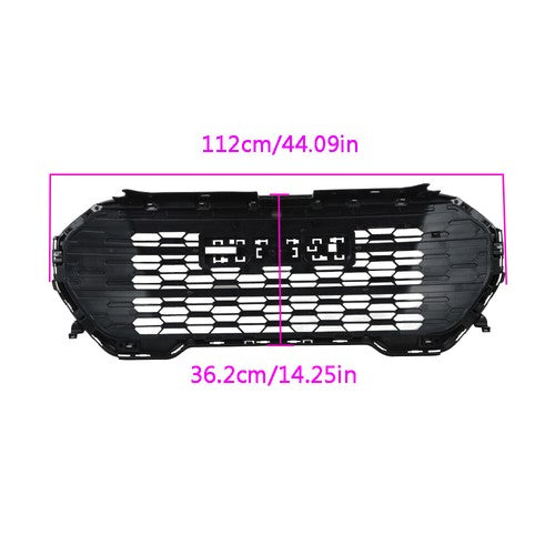 Compatible For GMC Terrain 22-23 Front Bumper Grille Chrome Without Camera Hole