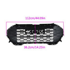 Compatible For GMC Terrain 22-23 Front Bumper Grille Chrome Without Camera Hole