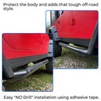 For 1997 2006 Jeep Wrangler TJ 11650 05 LH RH Side Body Armor Rocker Panel Kit