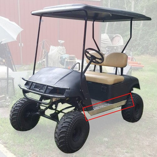 Silver Rocker Panel Diamond For EZGO TXT 1994-2013  Golf Cart Side Plate Cover