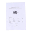 Swimming Pool Water Pump Motor 0.75HP 115/230V 3450RPM Cleaner Motor B668