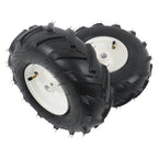 13x5.00-6" Rubber Tiller Tire & Wheel 1" Axle Size For Garden Tractor Tire 2Pack