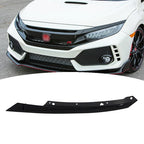 Black Grille Headlight Eyelid Molding Trim for 2016-2021 for Honda Civic