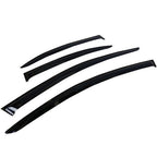 Window Visors Sun Rain Guard Deflector For Mitsubishi Lancer Acrylic 4Door 08-17