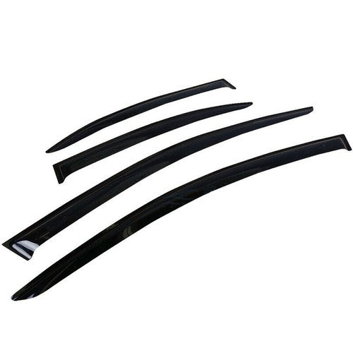 Window Visors Sun Rain Guard Deflector For Mitsubishi Lancer Acrylic 4Door 08-17