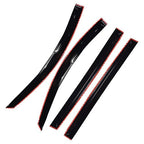 Window Visors 4pcs Fit For Toyota Sienna 2004-09 Acrylic Visor Guard Vent Shade
