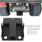for 2 Inch Receiver Kawasaki Mule 600 610 SX 07-23 Rear Trailer Hitch Mount Bracket