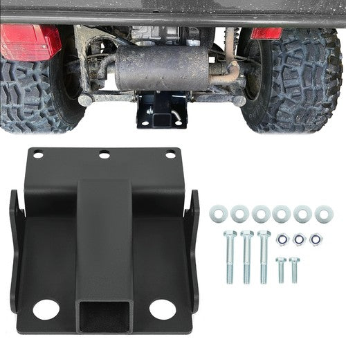 for 2 Inch Receiver Kawasaki Mule 600 610 SX 07-23 Rear Trailer Hitch Mount Bracket