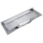 Rear License Plate Trim Cover Frame for 2003 2005 Hummer H2 SUV Chrome With Holes