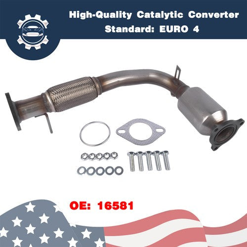 Front Catalytic Converter for GMC Terrain 10-14 Chevy Captiva Sport 12-15 2.4L