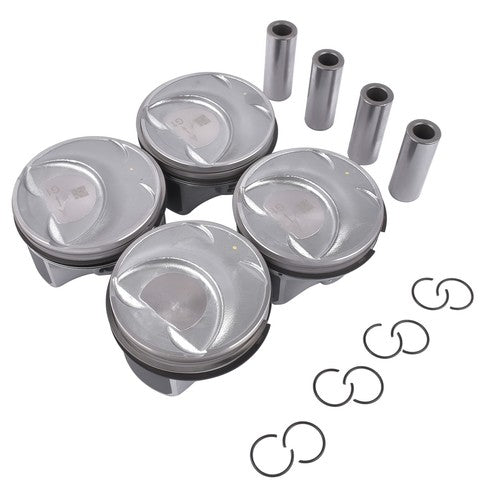 4 x Pistons +Pins For 2013-2014 Hyundai Sonata Fe 2.0T 2.0L Sonata 23410-2G400
