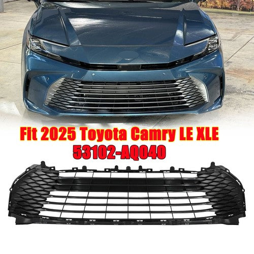 53102-AQ040 Front Bumper Lower Grille Black for 2025 for Toyota Camry LE XLE