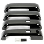 Door Handle Cover For 17 22 Ford F250 F350 Super Duty With Smart Key Touch 4 Door