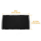 85 Inch Golf Cart Roof Top Tubular Canopy For EZGO TXT 4 Seat Sun Top Club Car