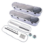 LS Smooth Cast Aluminum Valve Cover w/Coil Mounts Cover for Chevy GM LS Polished