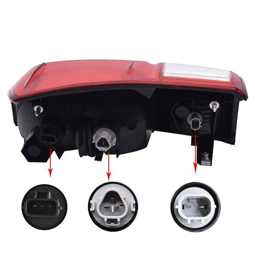 Left Driver Side Rear Tail Brake Light Lamp For Toyota Tacoma 2016-2019 Halogen