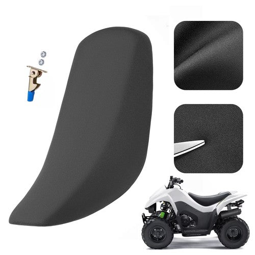 Black Seat Cover Plastic For Kawasaki KFX50 KFX90 2007-2022 08 09 10 11 12 13 14