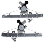2x Front Left Right Power Window Regulator w/ Motor for Nissan Maxima 2016-2023