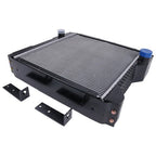 1347609C1 1A12192 3 Row Aluminum Radiator Fits Case 1840 1845C Skid Steer Loader