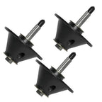 3Pcs Lawn Mower Blade Drive Spindle Assy For Ferris SRS Z2 61" IS2100Z 52" Decks