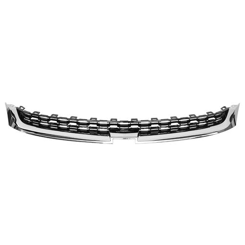 Front Upper Center Lower Grille Chrome Set for Chevrolet Malibu 2014-2016