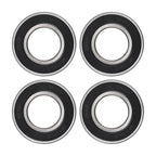1641-2RS Ball Bearing 1" x 2" x 9/16 Rubber Sealed (Qty 4)