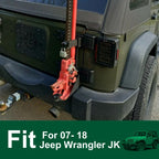Rear Door High Hi-Lift Jack Mount Bracket Carrier For 2007-2018 Jeep Wrangler JK