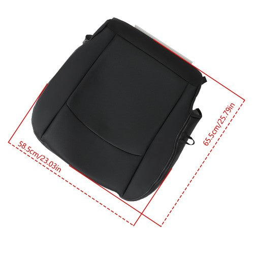 New For Dodge Ram 1500 Laramie 2013-2018 Leather Seat Cover Passenger Bottom