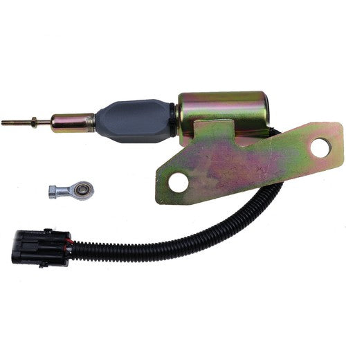 Fuel shutoff solenoid SA-4959 12VDC For 384 410EX Prentice Loader 430 Timberjack