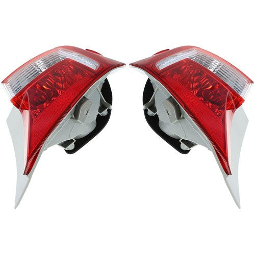 Fit For Toyota Camry 2012-2014 One Pair Outer LH + RH Tail Light Brake Lamp