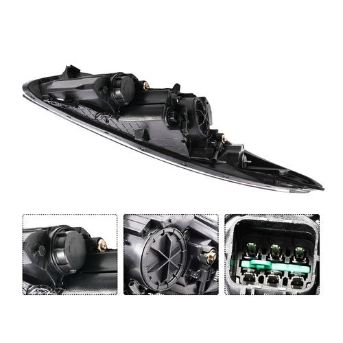 ZZ2V00905 Halogen Headlights Assembly Pair for 2011-2013 Hyundai Elantra