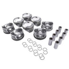 8x Pistons Rings Set for Mercedes C218 CLS550 X166 GL450 GL550 M278 4.6L 4.7L V8