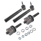Heavy Duty Tie Rod Ends Kit for Chevy Silverado GMC Sierra 2500 3500 HD 2001-10