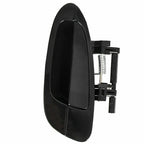 Rear Driver Left Outside Door Handle for Nissan Altima 2002 2006 Black Plastic