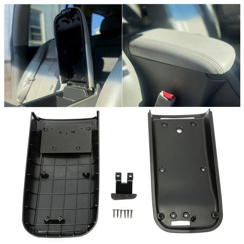 Center Console Armrest Cover Lid Kit for 2002-2009 GMC Envoy Chevy Trailblazer