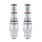 2Pcs Hydraulic Valve 62256 for S-40 S-45 S-60 S-65 S-65 TRAX S-80 S-85 Z-60/34