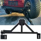 Rear Spare Tire Carrier Rack with Drop Down Option Steel for Hummer H2 2003-2009