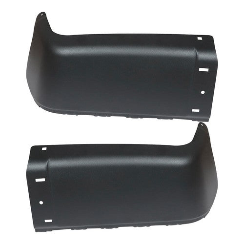 For Chevy Silverado 2007-2013 Rear Metal Bumper Trim Left Right Side W/O Hole