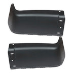 For Chevy Silverado 2007-2013 Rear Metal Bumper Trim Left Right Side W/O Hole