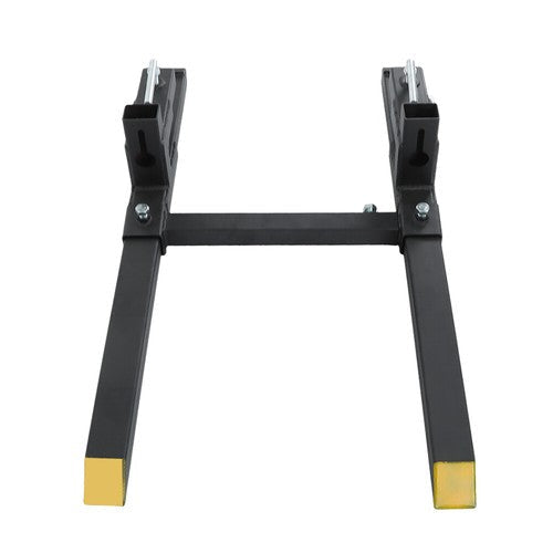 43" Pallet Forks Clamp On Tractor Forks w/Adjustable Bucket Forks 2000lbs